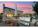 Outdoor kitchen with grill and built-in cabinetry at 3852 E Expedition Way, Phoenix, AZ 85050