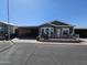Gray house with a covered patio and a red door at 650 N Hawes Rd # 4507, Mesa, AZ 85207