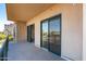 Spacious balcony with sliding glass doors at 2302 N Central N Ave # 302, Phoenix, AZ 85004