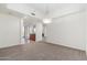 Dining room features neutral carpeting and kitchen views at 2302 N Central N Ave # 302, Phoenix, AZ 85004