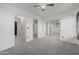 Bright bedroom with mirrored closet doors and carpet at 2127 E Huntington Dr, Phoenix, AZ 85040