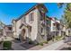 Two-story house with a charming exterior and landscaping at 2127 E Huntington Dr, Phoenix, AZ 85040