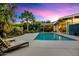 Inviting pool with lounge chairs and a serene setting at 8517 N 48Th Pl, Paradise Valley, AZ 85253