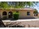 Home exterior with walkway and landscaping at 1972 S Clubhouse Dr, Casa Grande, AZ 85194