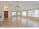 Living area with high ceilings and tile floors at 1247 E Marketplace Se Way, Phoenix, AZ 85048