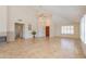 Living room with fireplace and high ceilings at 1247 E Marketplace Se Way, Phoenix, AZ 85048