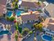 Aerial view of house with pool and backyard landscaping at 1247 E Marketplace Se Way, Phoenix, AZ 85048