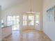 Breakfast nook with tile floors and access to the backyard at 1247 E Marketplace Se Way, Phoenix, AZ 85048