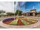 Attractive landscaping greets residents at the community entrance at 41417 N Clear Crossing Rd, Anthem, AZ 85086
