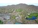 Community overview featuring a golf course, pool, and residential areas at 41417 N Clear Crossing Rd, Anthem, AZ 85086