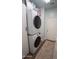 Convenient laundry room with stackable washer and dryer at 41417 N Clear Crossing Rd, Anthem, AZ 85086