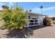 Covered patio with grill and seating area at 9501 E Broadway Rd # 25, Mesa, AZ 85208