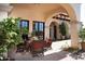 Relaxing patio with seating area, perfect for outdoor dining at 10728 E Cottontail Ln, Scottsdale, AZ 85255