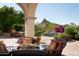 Inviting pool area with mountain views, perfect for relaxation at 10728 E Cottontail Ln, Scottsdale, AZ 85255