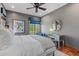 Bright bedroom with large bed and decorative accents at 9926 E Kemper Way, Scottsdale, AZ 85255