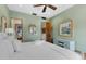 Spacious bedroom with ensuite bathroom access at 9926 E Kemper Way, Scottsdale, AZ 85255
