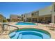 Inviting community pool and spa area with ample seating at 3002 N 70Th St # 239, Scottsdale, AZ 85251