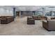 Community lounge with seating and tables at 7117 E Rancho Vista Dr # 4011, Scottsdale, AZ 85251