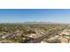 Wide aerial view of neighborhood and mountain backdrop at 5917 E North Ln, Paradise Valley, AZ 85253