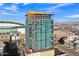 Highrise building exterior with city views and stadium at 310 S 4Th St # 1905, Phoenix, AZ 85004