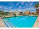 Sparkling community pool with ample deck space at 8055 E Thomas Rd # E117, Scottsdale, AZ 85251