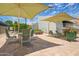 Relaxing patio area with tables and chairs at 8055 E Thomas Rd # E117, Scottsdale, AZ 85251