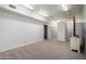 Office with built-in shelving and TV at 1020 E Caroline Ln, Tempe, AZ 85284
