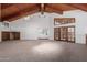 Spacious living room featuring high ceilings and large windows at 1020 E Caroline Ln, Tempe, AZ 85284