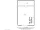 Basement floor plan, including a bathroom and storage space at 1020 E Caroline Ln, Tempe, AZ 85284