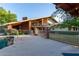 Inviting pool area with brick patio and large backyard at 1020 E Caroline Ln, Tempe, AZ 85284