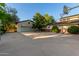Large garage with extra space and basketball court at 1020 E Caroline Ln, Tempe, AZ 85284