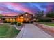 Brick home with a welcoming front entrance and landscaping at 1020 E Caroline Ln, Tempe, AZ 85284