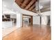 Elegant dining room with hardwood floors and chandelier at 1020 E Caroline Ln, Tempe, AZ 85284