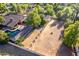 Large lot with a house, pool, and detached garage at 1020 E Caroline Ln, Tempe, AZ 85284