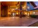 Brick patio with covered second story balcony at 1020 E Caroline Ln, Tempe, AZ 85284