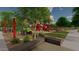 Community playground with play structures, shade, and benches at 19749 S 231 St. Way, Queen Creek, AZ 85142