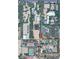 Aerial view showcasing the property's expansive grounds and location at 3831 E Huber St, Mesa, AZ 85205
