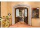 Home office with wood floors and double doors at 3831 E Huber St, Mesa, AZ 85205