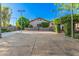 Private backyard basketball court at 3831 E Huber St, Mesa, AZ 85205