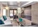 Modern lobby with seating area and stylish decor at 7930 E Camelback Rd # 506, Scottsdale, AZ 85251