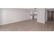 Open concept living area with wood-look flooring at 7930 E Camelback Rd # 506, Scottsdale, AZ 85251