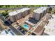 Relaxing community pool with surrounding patio at 7930 E Camelback Rd # 506, Scottsdale, AZ 85251