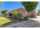 Single-story home with private backyard and side yard at 1920 E Schooner Ct, Gilbert, AZ 85234