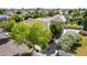 Aerial view of house and surrounding neighborhood at 1920 E Schooner Ct, Gilbert, AZ 85234