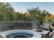 Relaxing spa with scenic views and beautiful landscaping at 9673 E Oberlin Way # 15, Scottsdale, AZ 85262