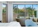 Main bedroom with private balcony and spa-like bathroom at 9673 E Oberlin Way # 15, Scottsdale, AZ 85262