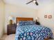 Spacious bedroom with a king-size bed and built-in wardrobe at 6964 E Redbird Rd, Scottsdale, AZ 85266