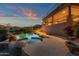 Luxury home with a large pool and stunning sunset views at 15705 E Centipede Dr, Fountain Hills, AZ 85268