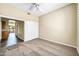 Bright bedroom with carpeted floors and double doors at 8196 E Sunnyside Dr, Scottsdale, AZ 85260