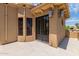 Private balcony with French doors and views at 6215 E Turquoise Ave, Paradise Valley, AZ 85253